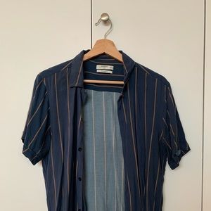 MANGO Man Pinstripe Shirt